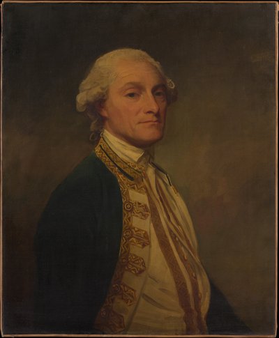 Portrait of Sir Chaloner Ogle, 1st Baronet (1726–1816), Admiral in the British navy by George Romney